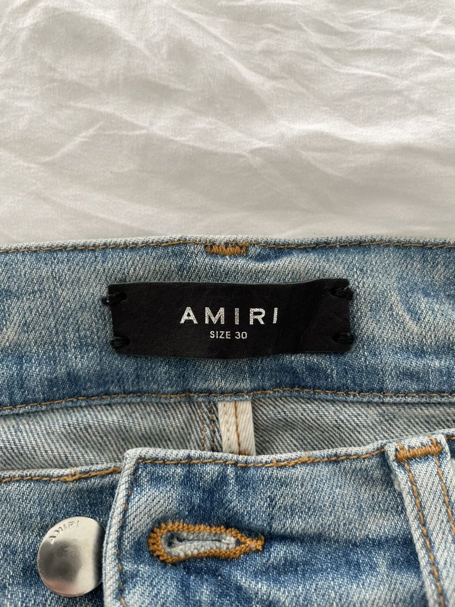 Amiri Amiri Bandana Flame Denims Size US 30 / EU 46 - 3 Thumbnail