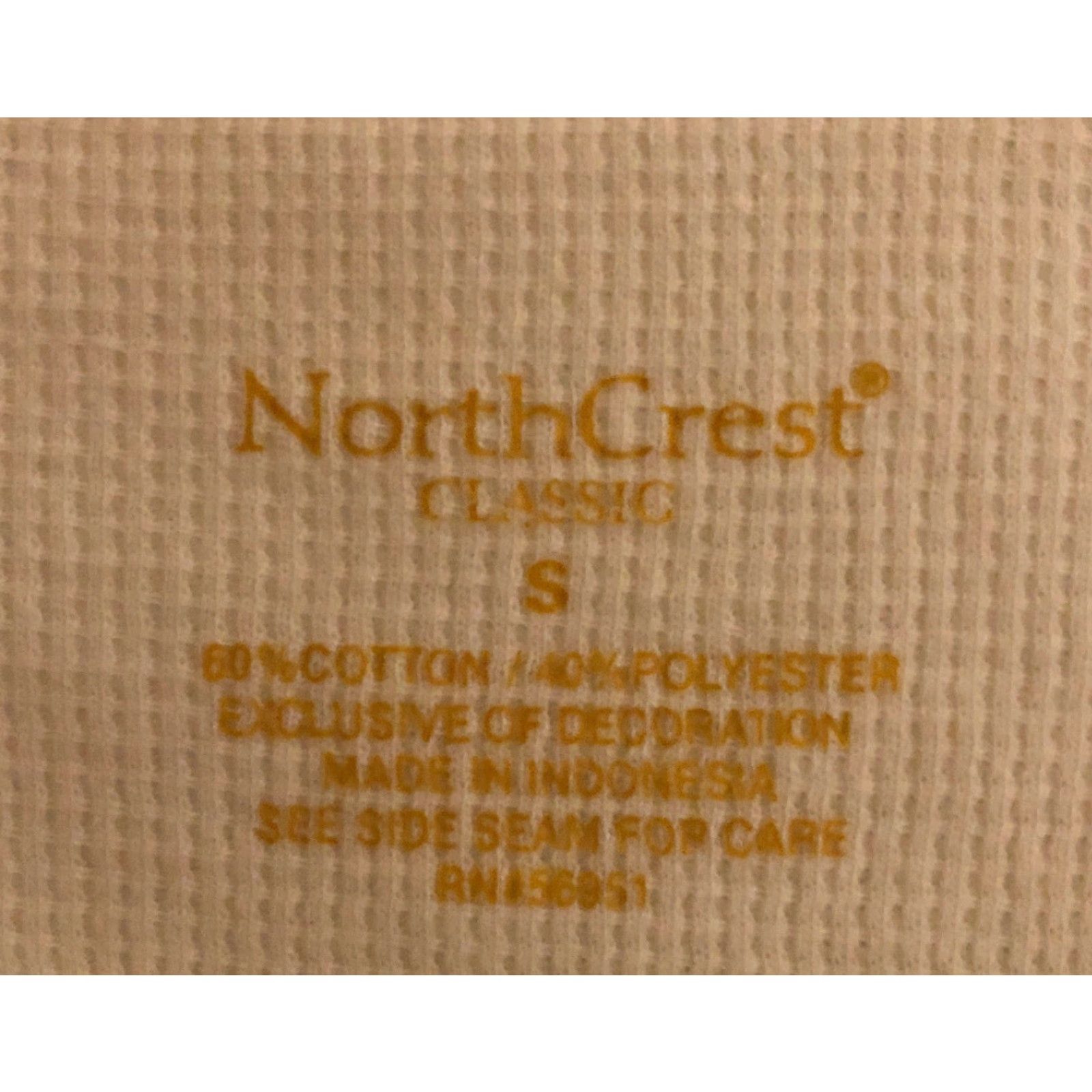 Vintage Womens NorthCrest Henley Shirt S Ivory Ribbed Knit Long Sleeve Blouse Casual Basic Sweatshirt? Size S / US 4 / IT 40 - 4 Thumbnail