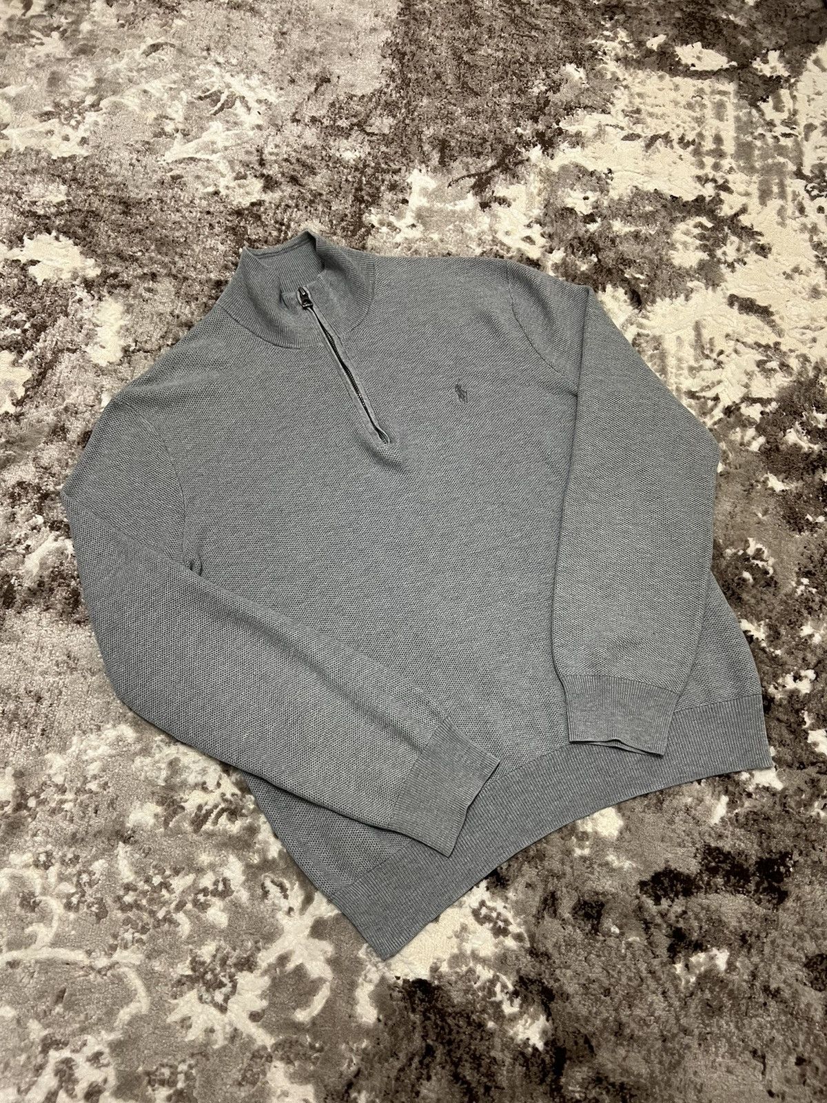 Ralph Lauren Polo Ralph Lauren Vintage 1/3 Zip Luxury knit Sweater Size US M / EU 48-50 / 2 - 2 Thumbnail