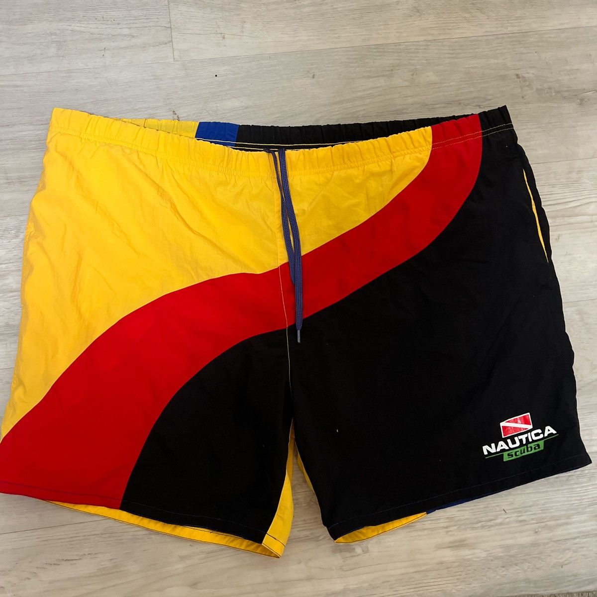 Nautica Vintage Natica Swim Trunks Size US 38 / EU 54 - 1 Thumbnail
