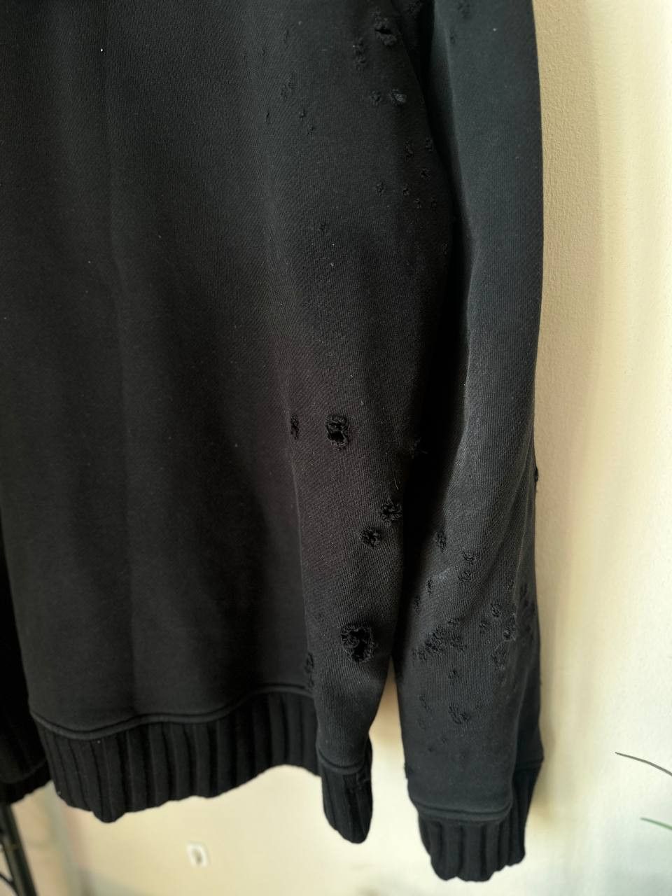 Amiri Amiri distressed zip hoodie Size US XL / EU 56 / 4 - 7 Thumbnail