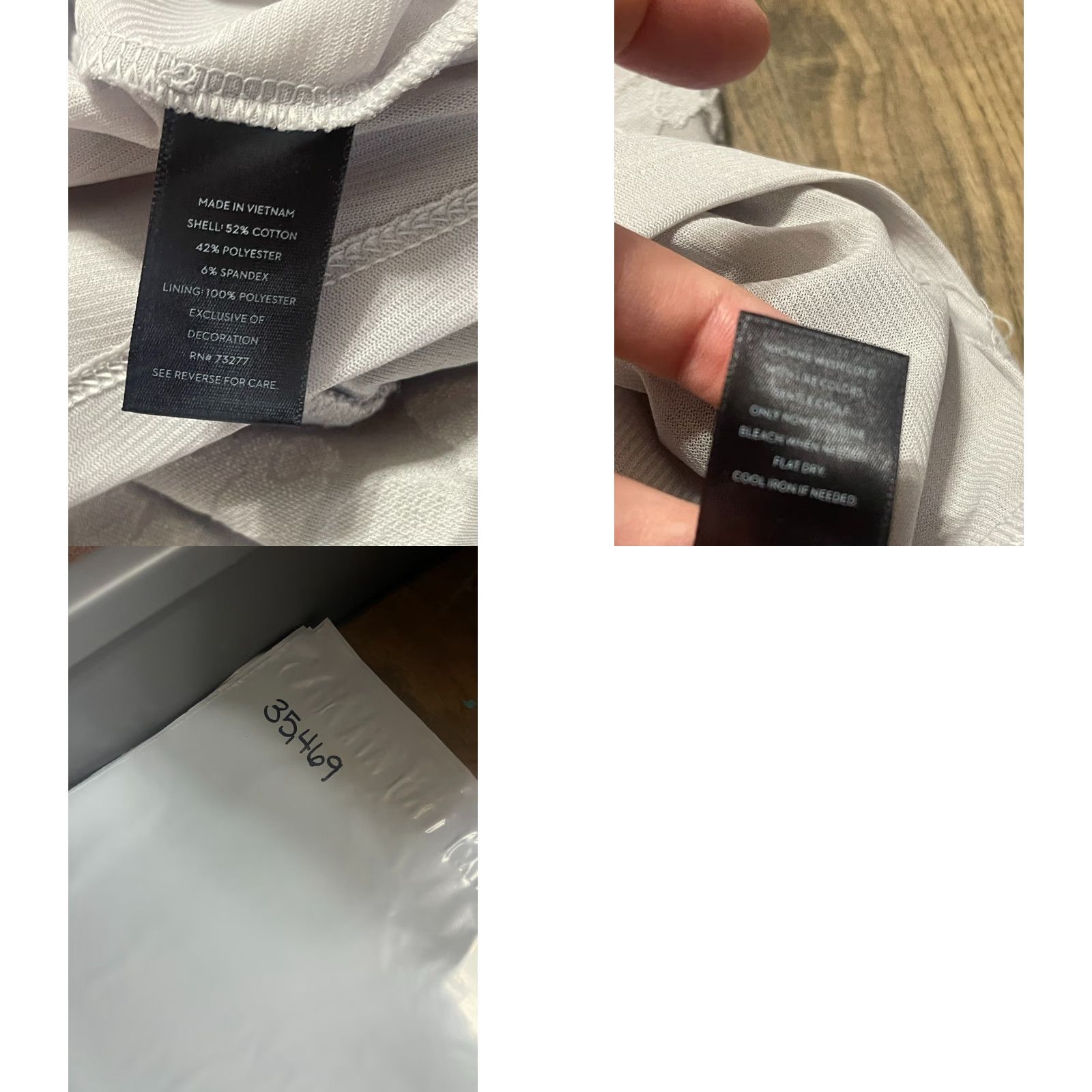Vintage Vera Wang Blouse Simply Vera Women's Large Gray 3/4 Sleeve Textured Casual Regular Size L / US 10 / IT 46 - 8 Thumbnail