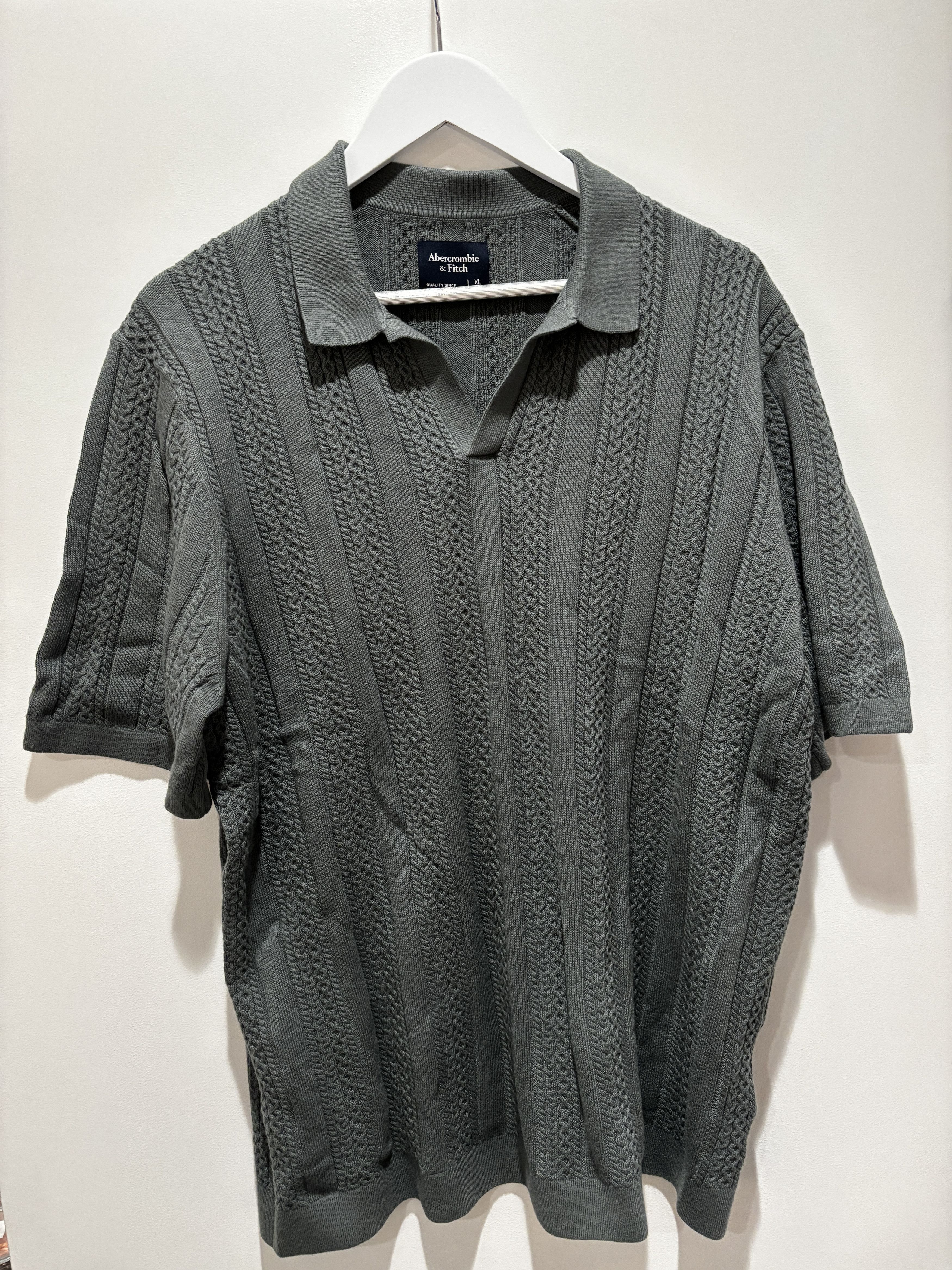 Abercrombie & Fitch Abercrombie & Fitch Mens Polo Size US XL / EU 56 / 4 - 1 Thumbnail