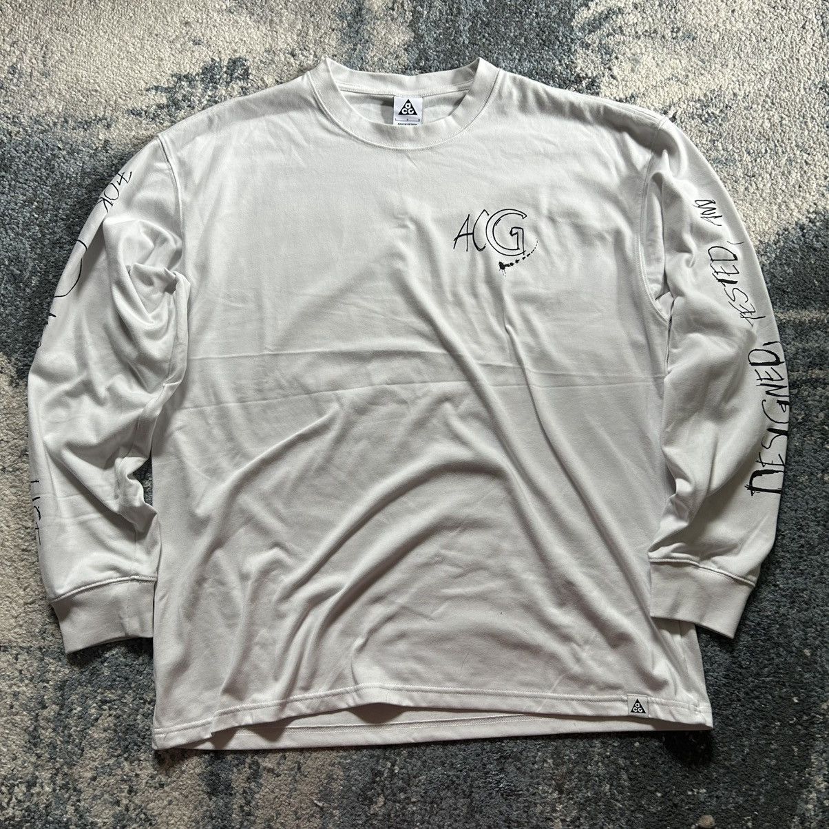 Nike ACG FJ2135-121 RALPH STEADMAN L/S TEE SUMMiT WHiTE FALL AUTUMN Size US L / EU 52-54 / 3 - 3 Thumbnail