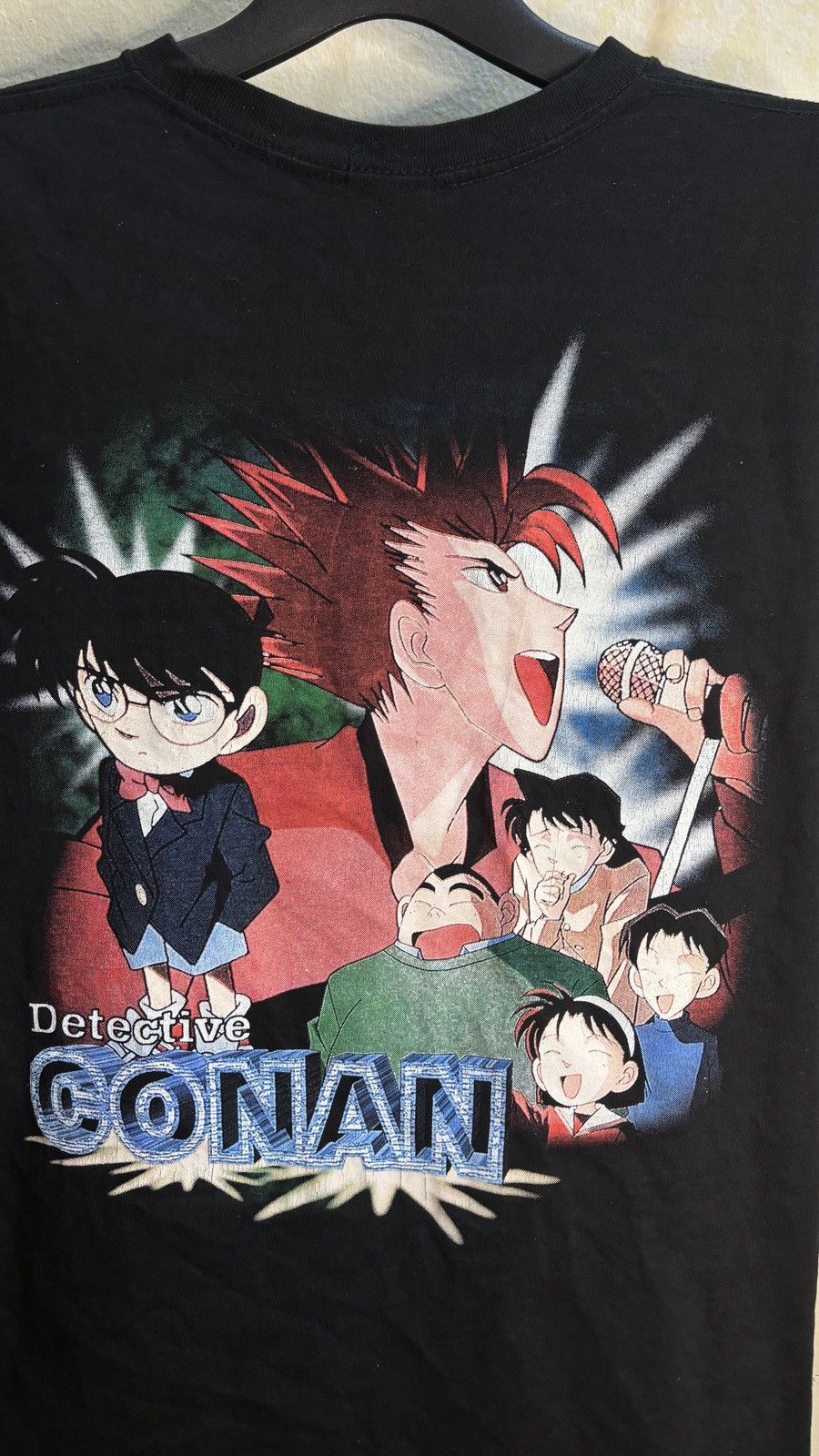 Anime × Japanese Brand × Vintage Vintage Bootleg Detective Conan RARE 🔥 Size US L / EU 52-54 / 3 - 3 Thumbnail