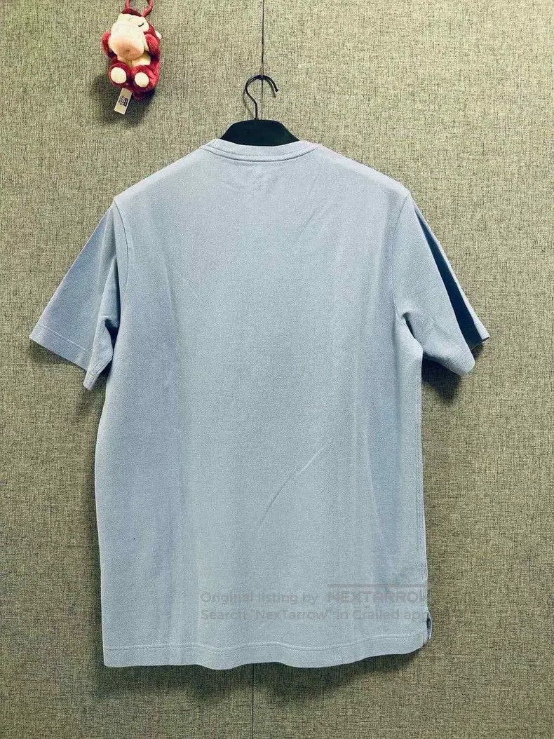 Hermes Hermes Round Neck Light Blue Short Sleeve T-Shirt Size US M / EU 48-50 / 2 - 2 Thumbnail