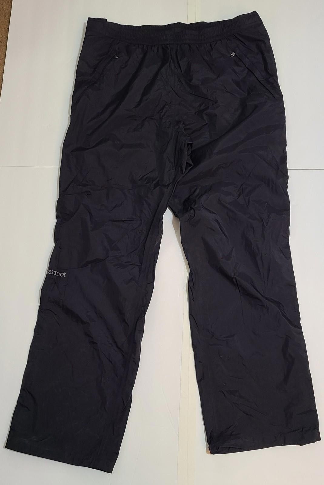 Marmot Marmot Mens Precip Full Zip Waterproof Rain Pants Size 2XL Size US 40 / EU 56 - 1 Thumbnail