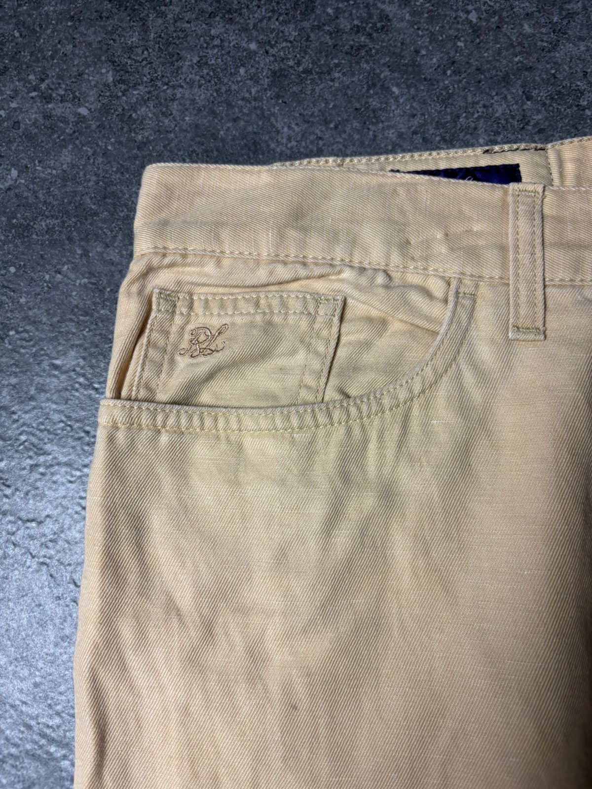 Ralph Lauren Purple Label Ralph Lauren Purple Label Cotton Linen Pants Size US 36 / EU 52 - 3 Thumbnail