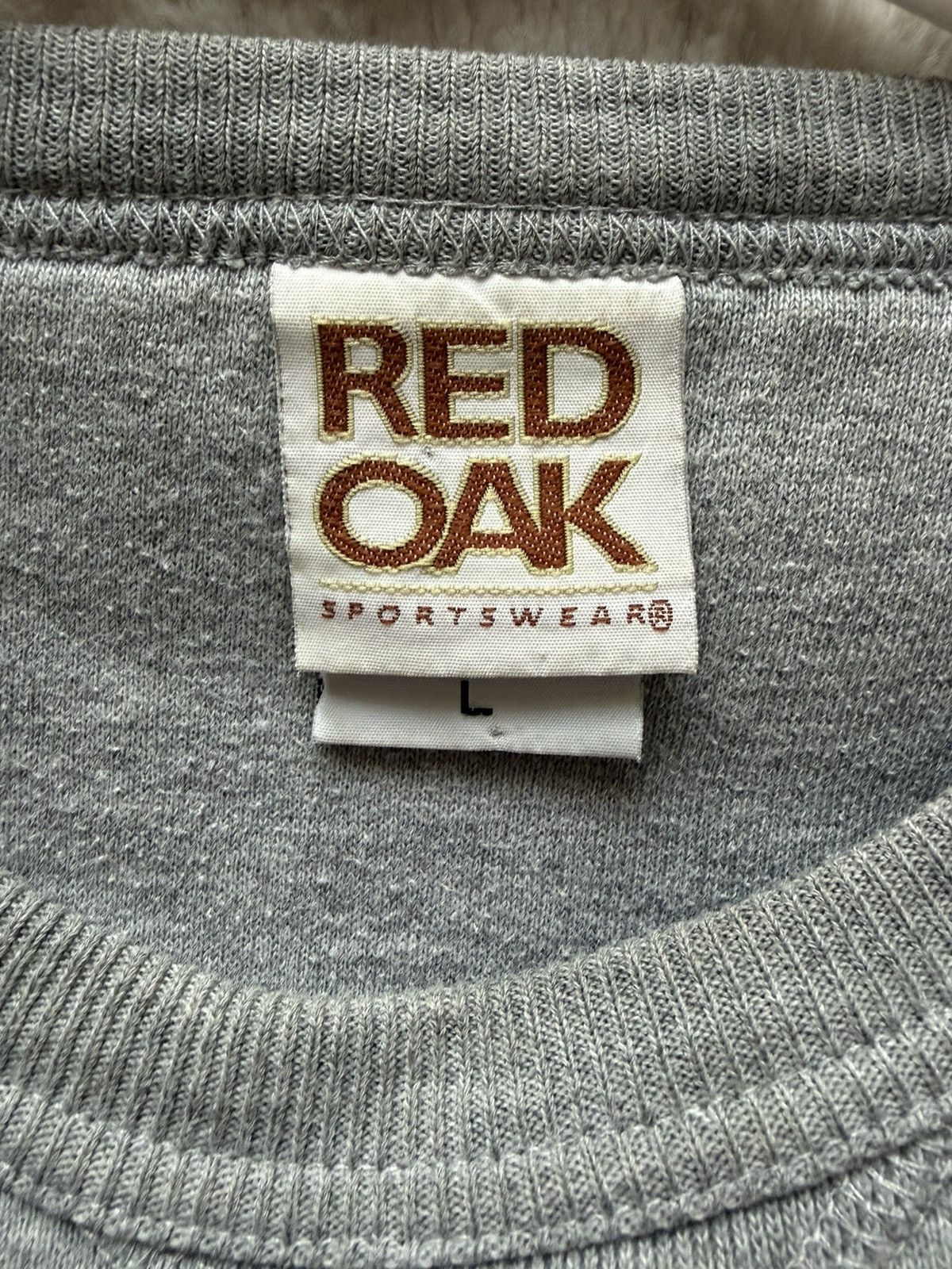 Vintage Red Oak grey West Virginia University Size US L / EU 52-54 / 3 - 4 Thumbnail