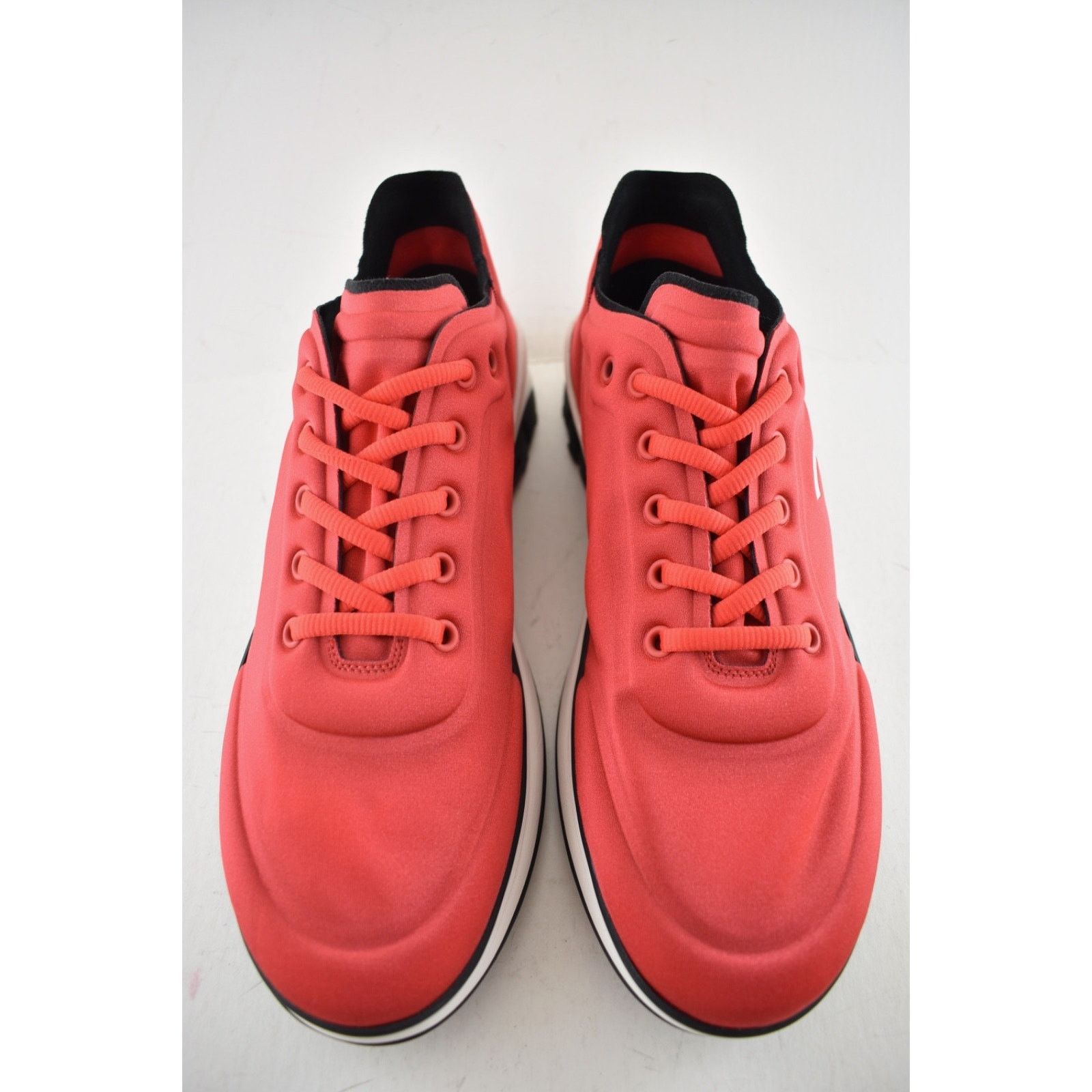 Chanel Chanel Mens 19P Red Lycra White Black CC Logo Lace Low Size US 10 / EU 43 - 6 Thumbnail