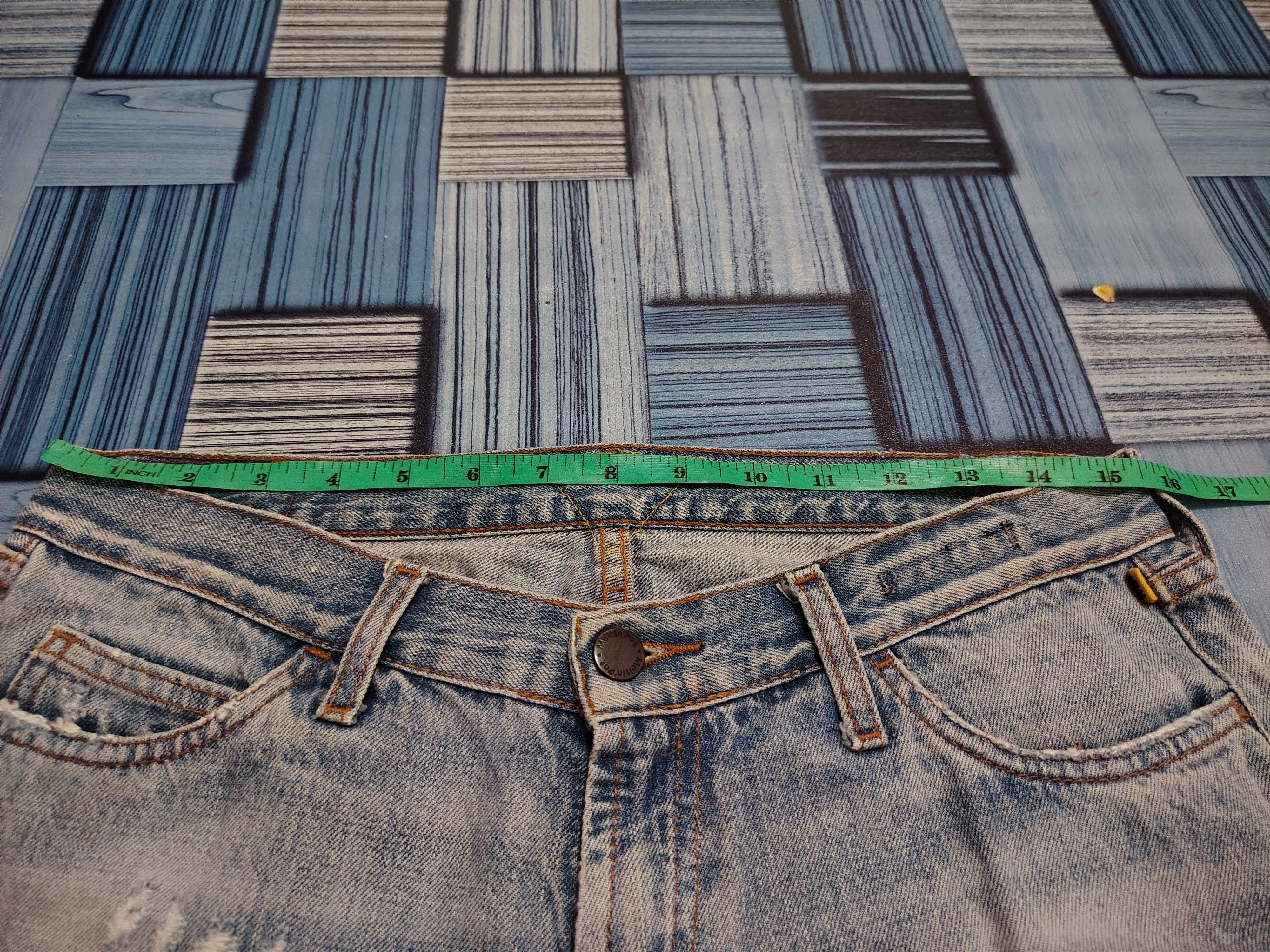 Hysteric Glamour Meltinpot Distressed denim Flare Jeans Size US 30 / EU 46 - 24 Thumbnail