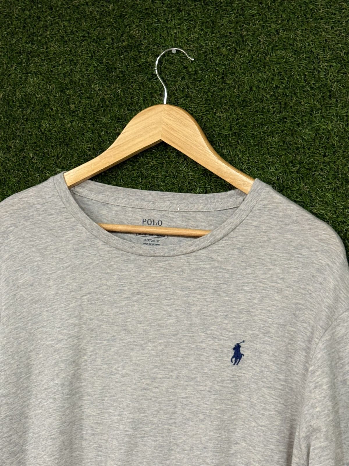 Polo Ralph Lauren Polo Ralph Lauren Grey Logo PRL Horse Long Sleeve Shirt XL Size US XL / EU 56 / 4 - 1 Thumbnail