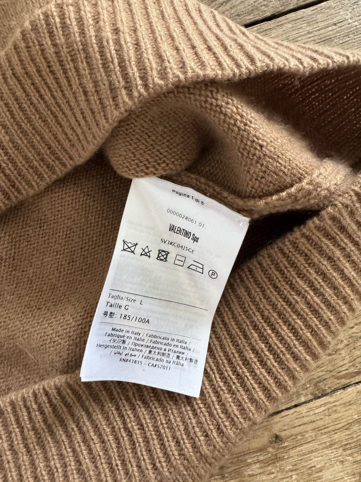 Valentino Valentino jumper Size US L / EU 52-54 / 3 - 8 Thumbnail