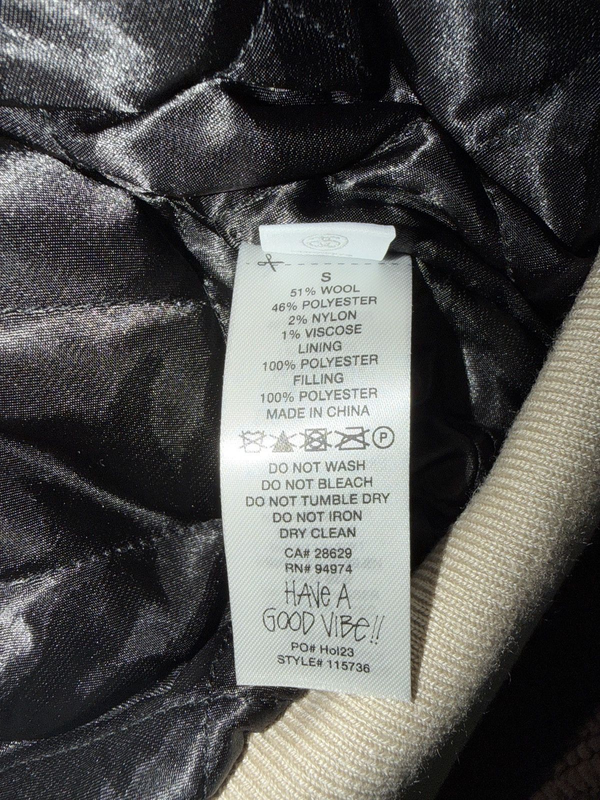 Stussy Stussy Sport Melton Varsity Jacket Size US S / EU 44-46 / 1 - 5 Thumbnail