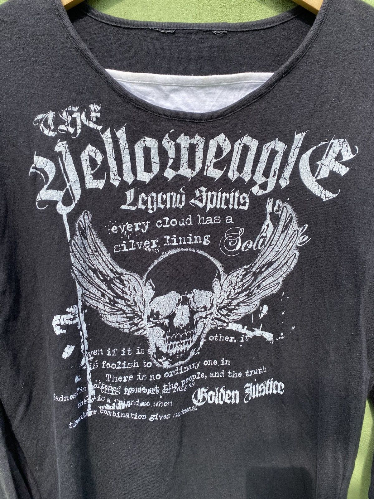 Other Japanese Vintage Long Sleeve Black Gothic Skull Dark Rebel Size US M / EU 48-50 / 2 - 7 Thumbnail