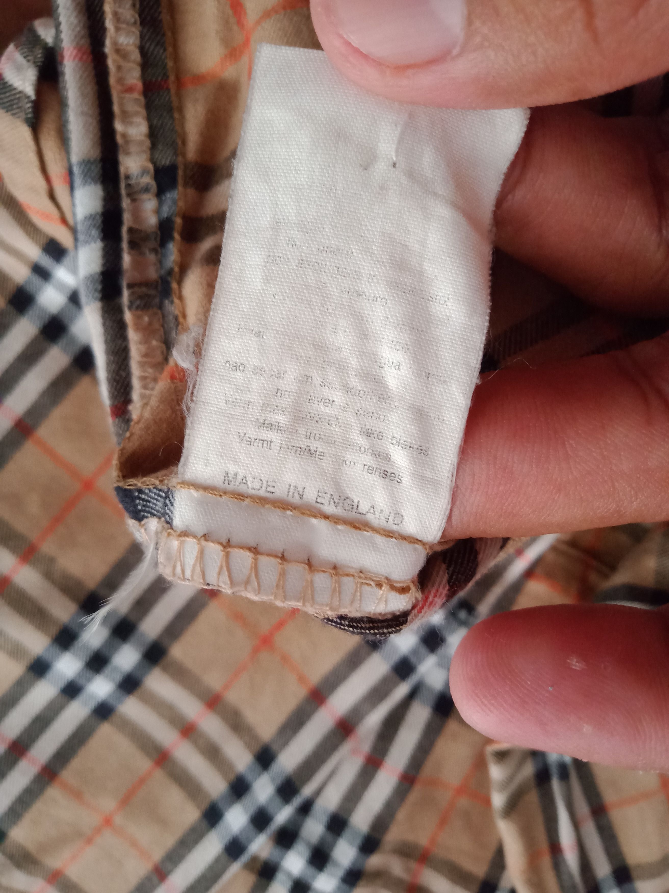 Burberry Burberry flanel Size US L / EU 52-54 / 3 - 2 Thumbnail