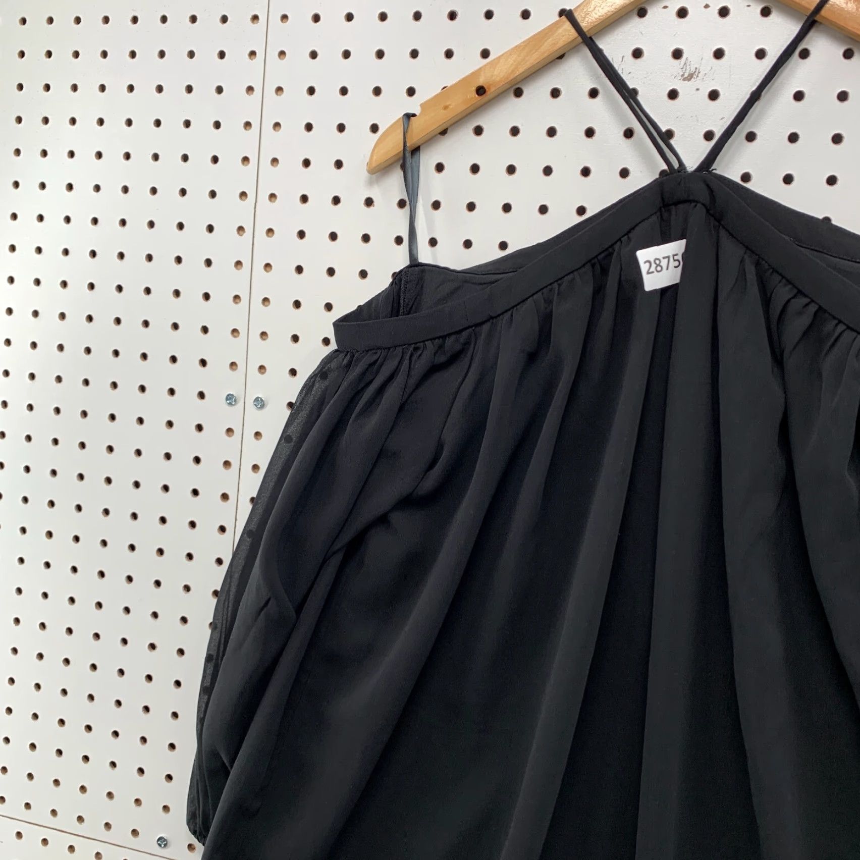Vintage VINTAGE NEW Ann Taylor Off The Shoulder Bouse Black Womens Petite Size 6 NWT Size M / US 6-8 / IT 42-44 - 7 Thumbnail