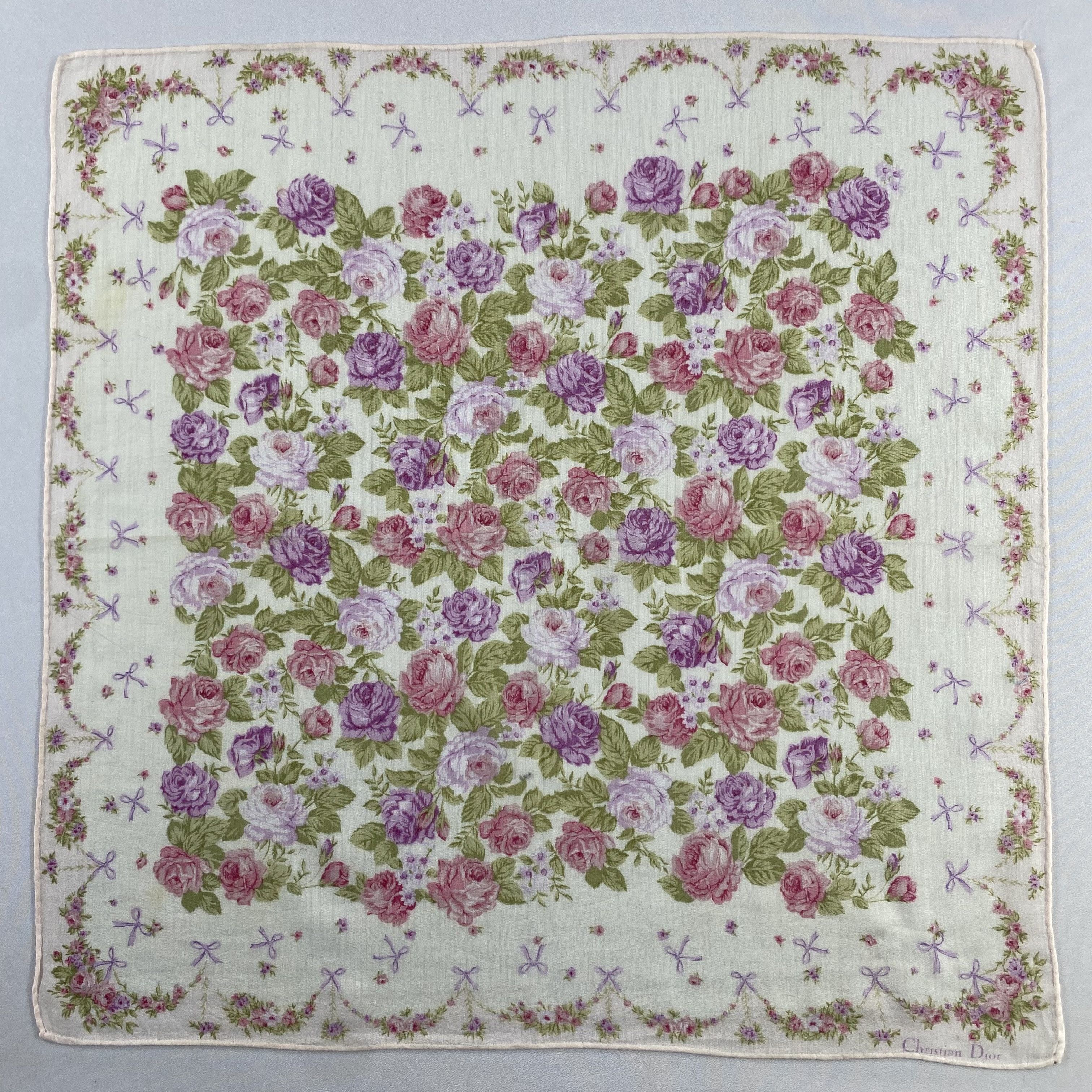 Vintage Christian Dior Monsieur Handkerchief / Neckerchief-P961 Size ONE SIZE - 1 Thumbnail
