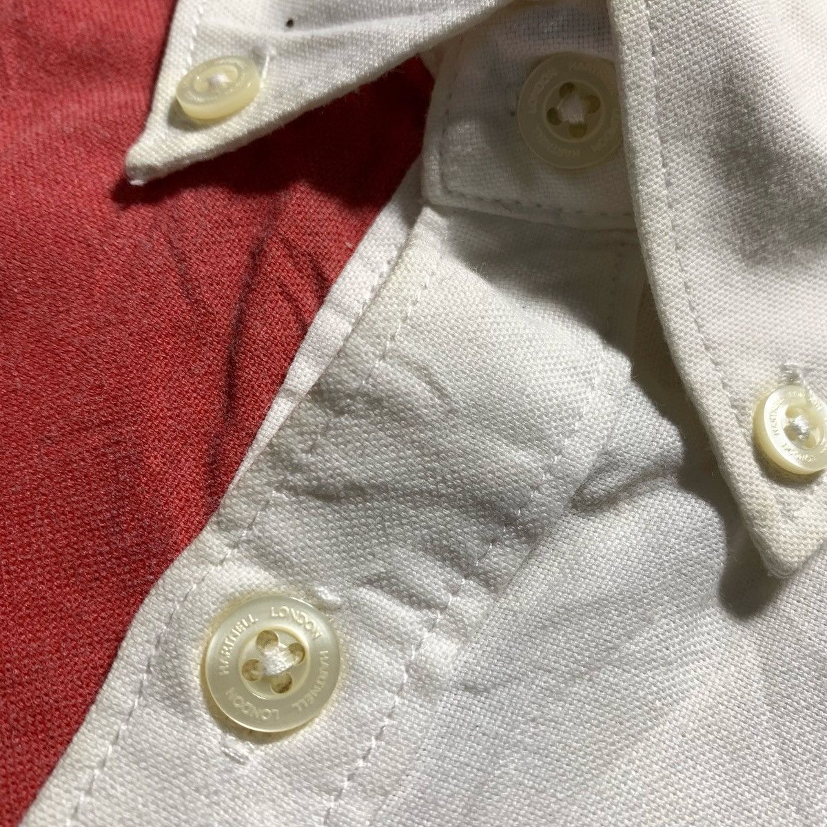 Nicole Club Vtg Nicole Club Hartnell London Union Jack Shirt Buttondown Size US M / EU 48-50 / 2 - 7 Thumbnail