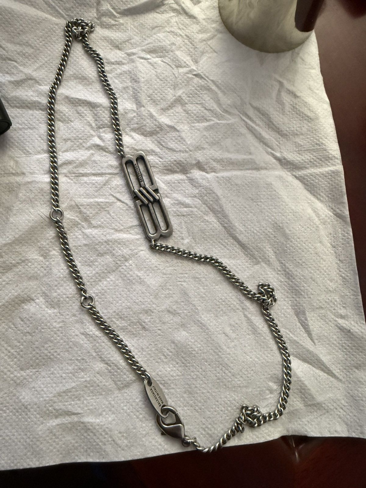 Balenciaga balenciaga bb icon necklace Size ONE SIZE - 4 Thumbnail
