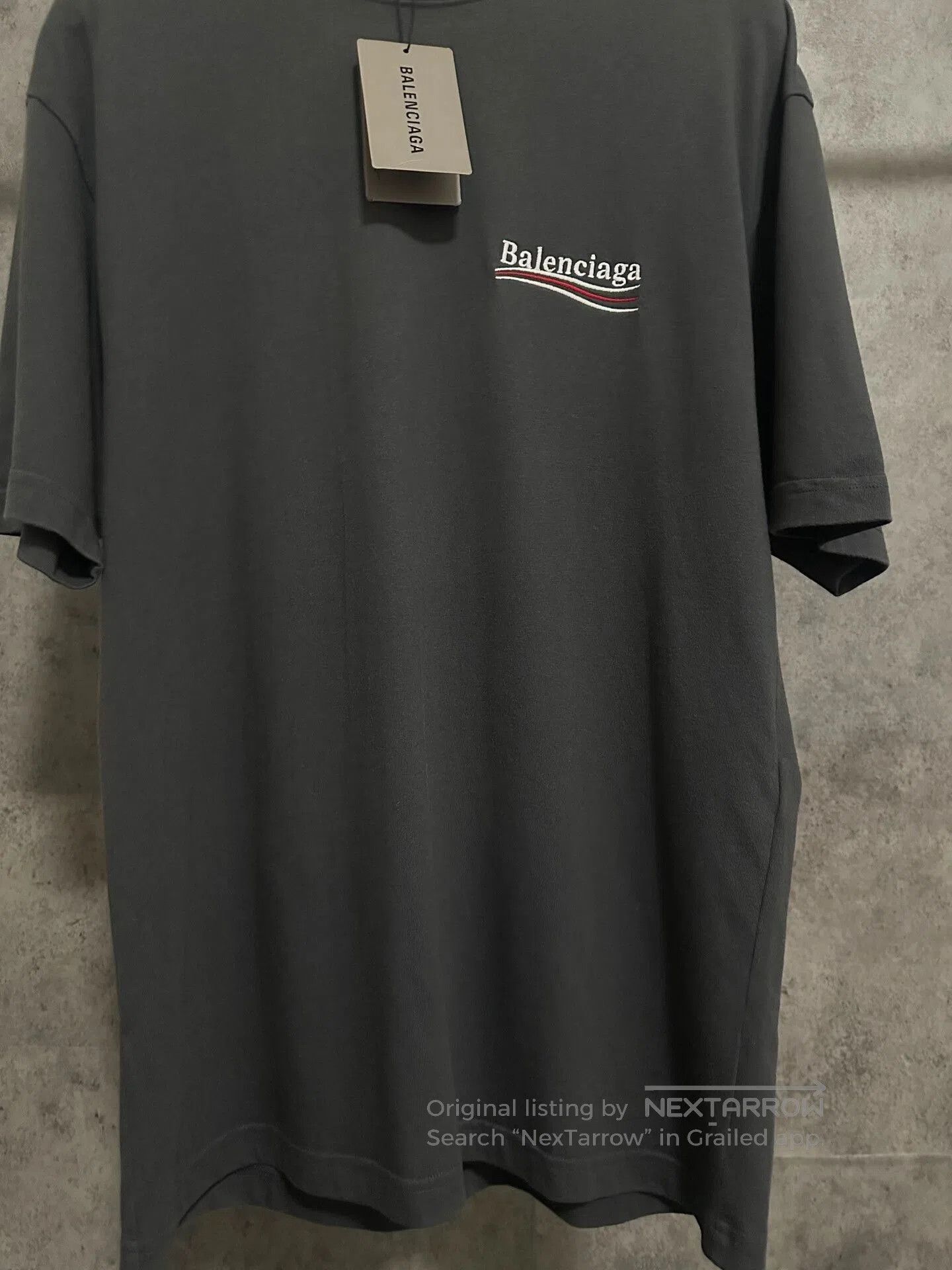 Balenciaga balenciaga short sleeve t-shirt with logo. Size US XXS / EU 40 - 2 Thumbnail