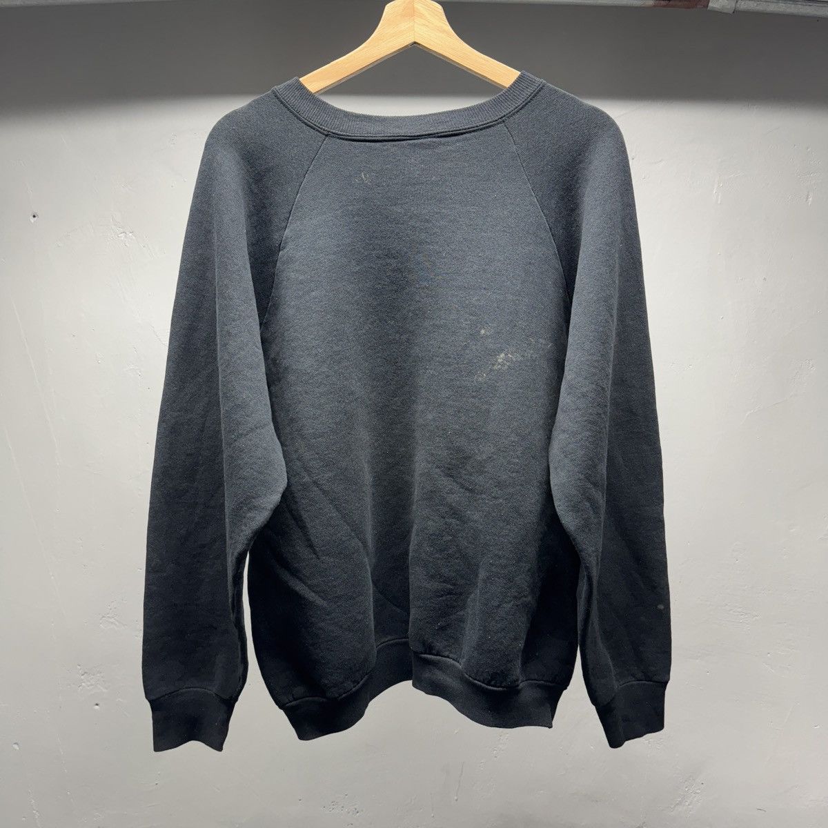 Vintage 90s Thrashed Faded Distressed Raglan Sweatshirt ERD Grunge Size US XL / EU 56 / 4 - 5 Thumbnail
