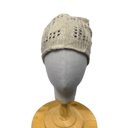 If Six Was Nine 💥 Harajuku style distressed design punk rock beanie hat Size ONE SIZE - 2 Thumbnail