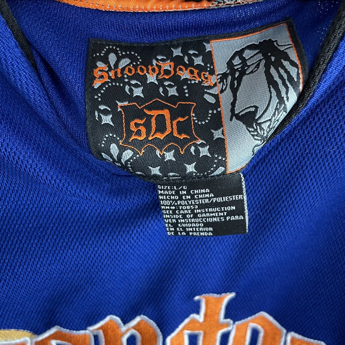 Snoop Dogg RARE Vintage Snoop Doggy Dogg Basketball Jersey #2 Rap Size US XXL / EU 58 / 5 - 9 Thumbnail