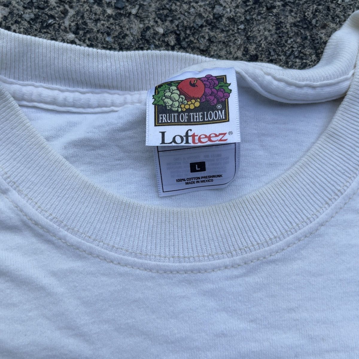 Fruit Of The Loom × Vintage Vintage FRIENDS DONT LET FRIENDS EAT JUNK Shirt Size US L / EU 52-54 / 3 - 3 Thumbnail