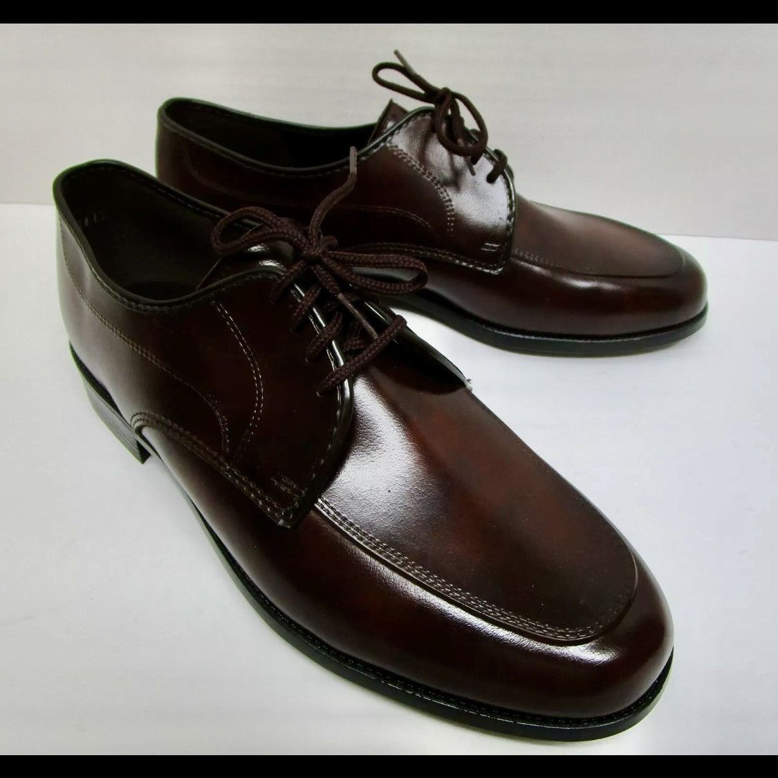 Vintage Vintage Johnsonian Brown Derby Dress Shoes US Men’s 8 Size US 8 / EU 41 - 2 Thumbnail