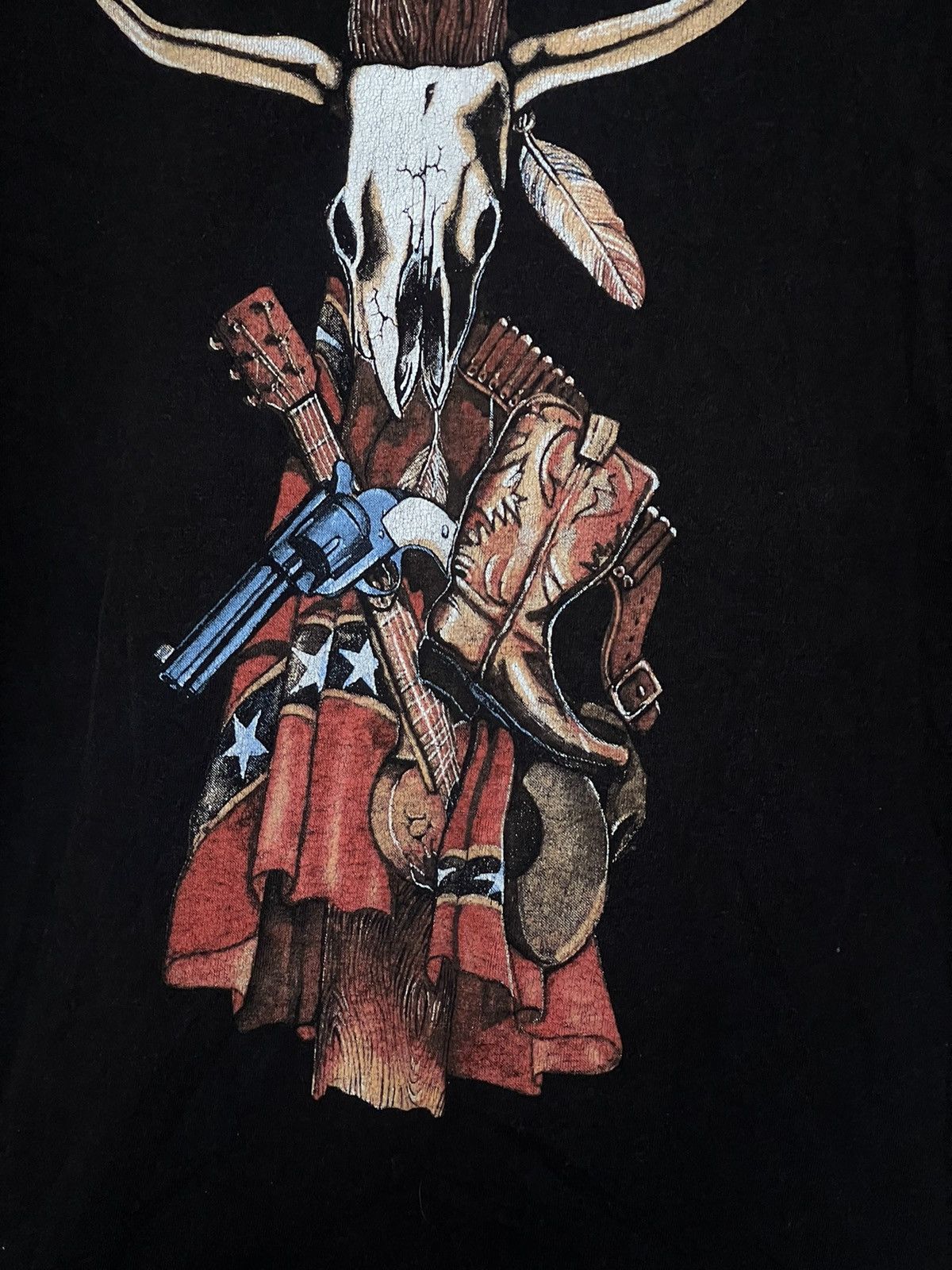 Band Tees × Vintage 1993 FM Dead Man’s Shoes Hanes vintage black tee rock Size US XL / EU 56 / 4 - 6 Thumbnail