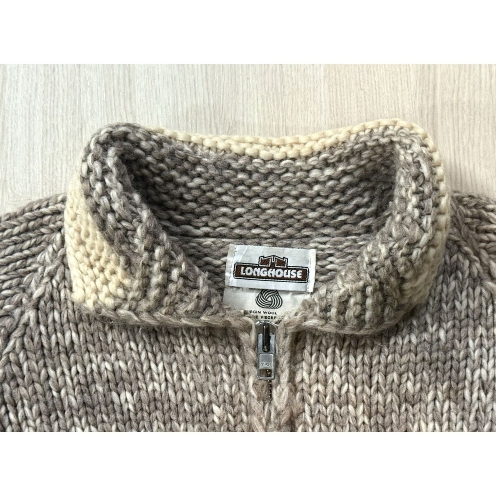 Vintage VINTAGE Longhouse Sweater Cowichan Thunderbird Large Canada Big Lebowski Mens Size US L / EU 52-54 / 3 - 7 Thumbnail