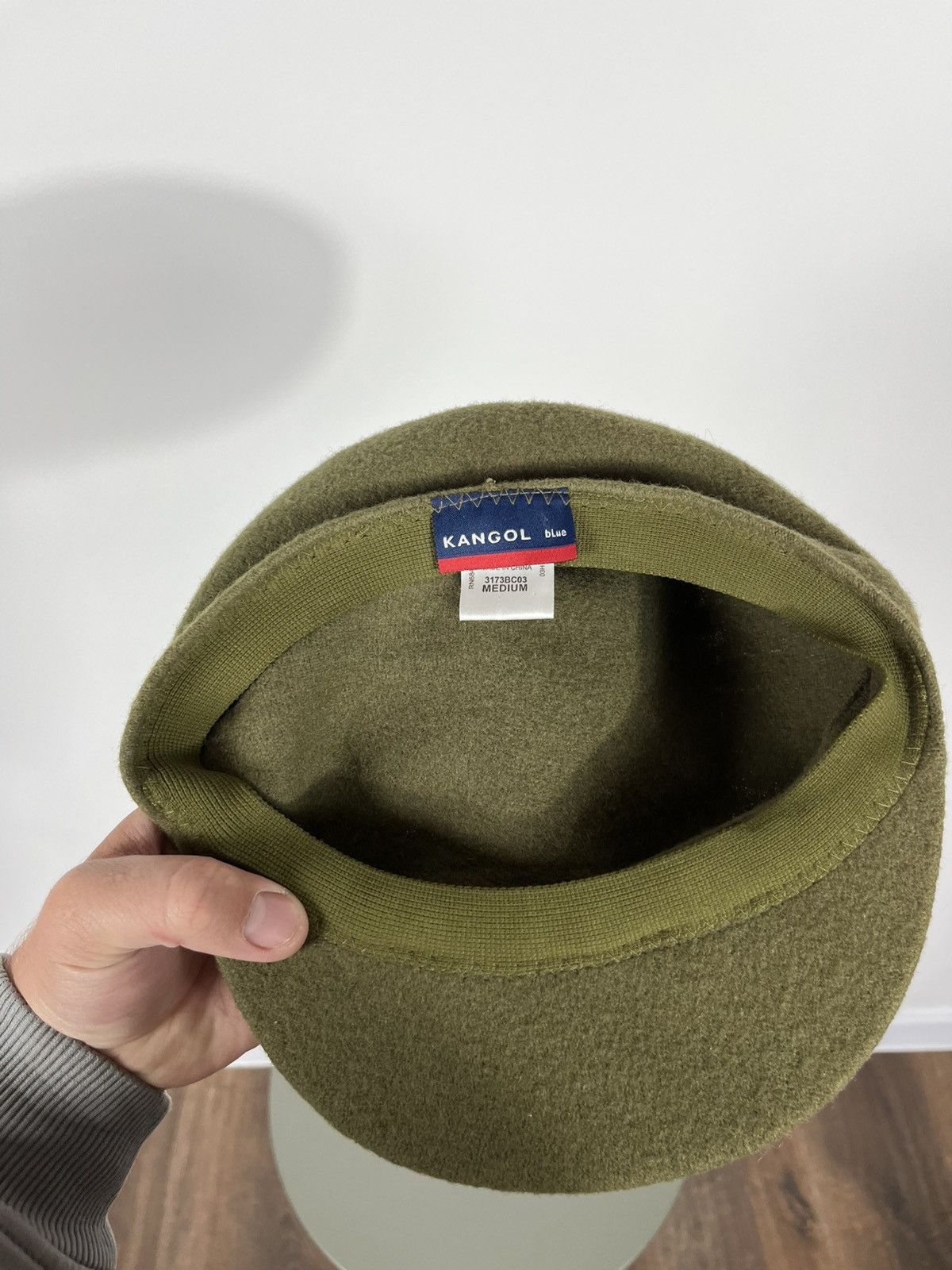 Kangol Kangol Wool Enfield Unisex Cap Olive Green Size M Men's Fit Size ONE SIZE - 10 Thumbnail