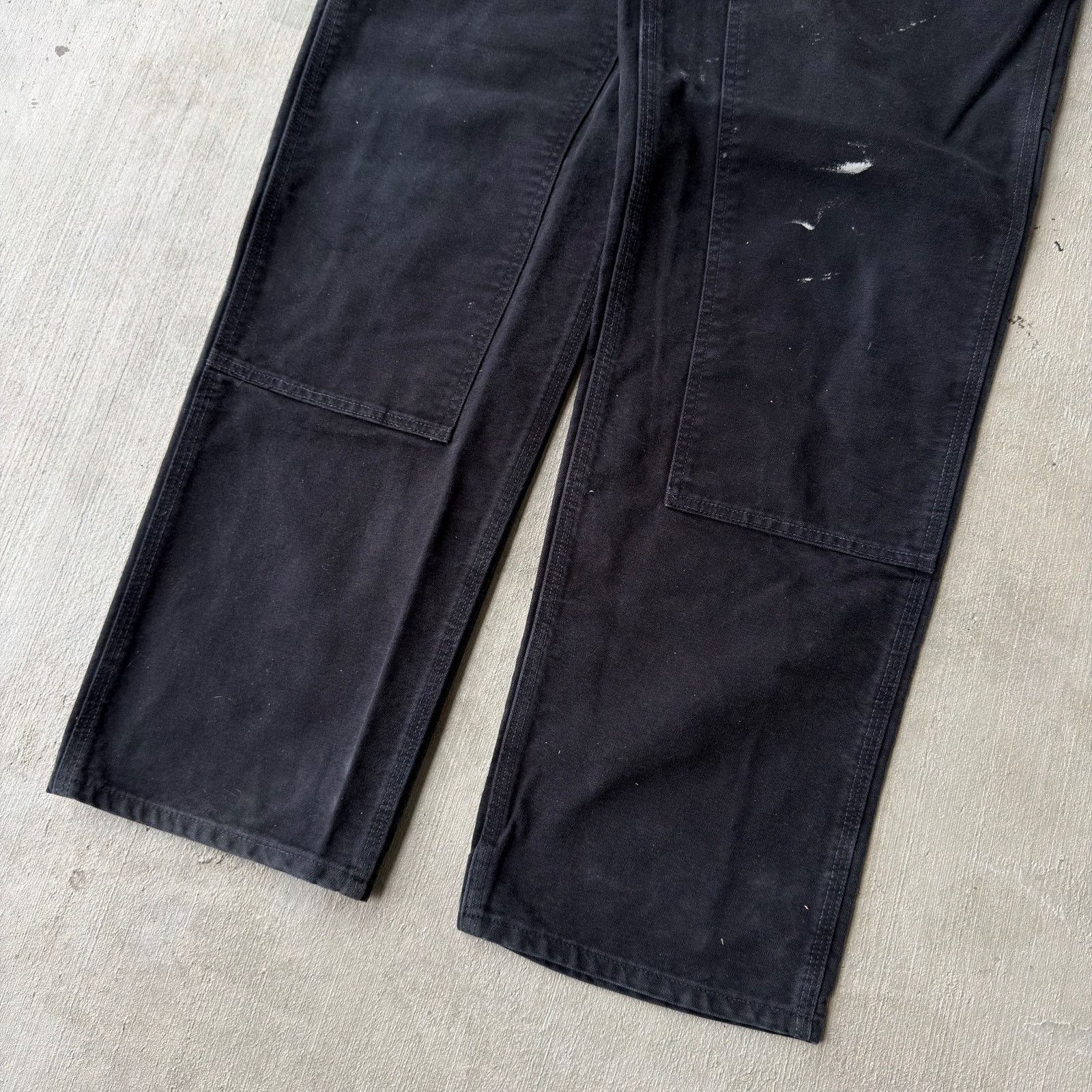Carhartt × Vintage Vintage Y2K Carhartt black double knee work carpenter pants Size US 34 / EU 50 - 3 Thumbnail