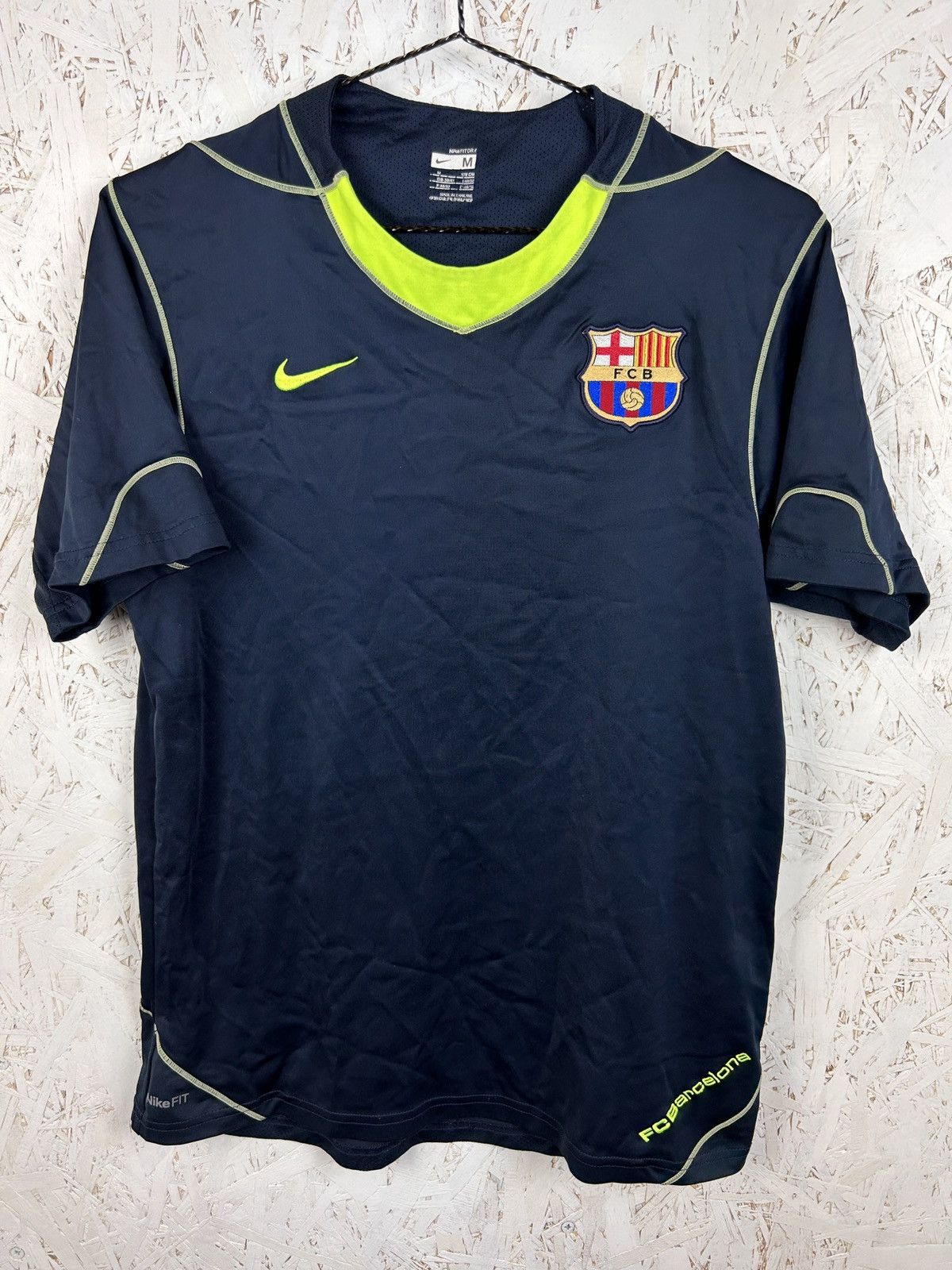 Nike 00s Vintage Nike FC Barcelona 2007/08 Training Kit Jersey Size US S / EU 44-46 / 1 - 1 Thumbnail