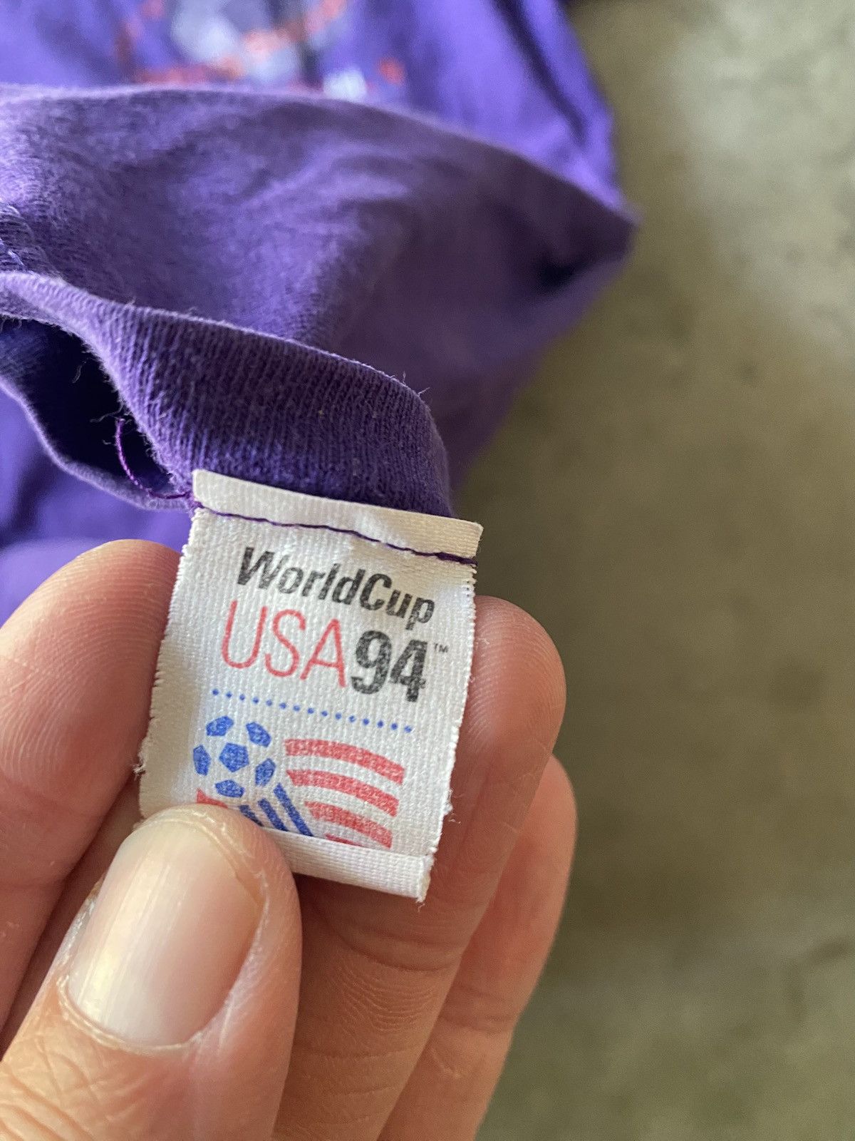 Vintage Vintage World Cup 1994 Tee Size US M / EU 48-50 / 2 - 5 Thumbnail