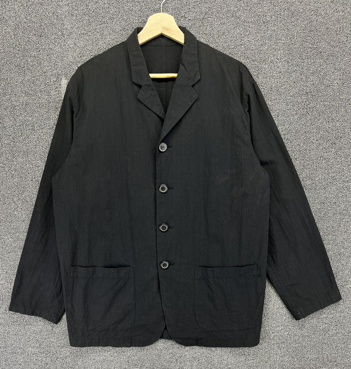 PPFM Vintage PPFM Flap Pocket Button Up Black Jacket Size US L / EU 52-54 / 3 - 1 Thumbnail