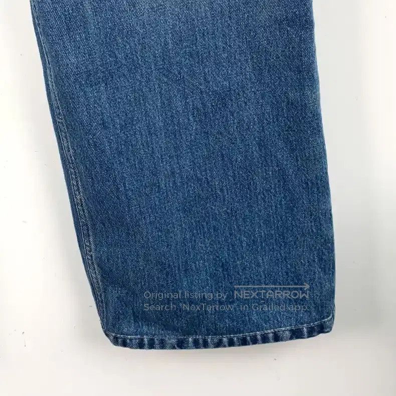 Prada Prada 25 styles of blue triangle cotton casual denim trous Size 25" / US 0 / IT 36 - 4 Thumbnail
