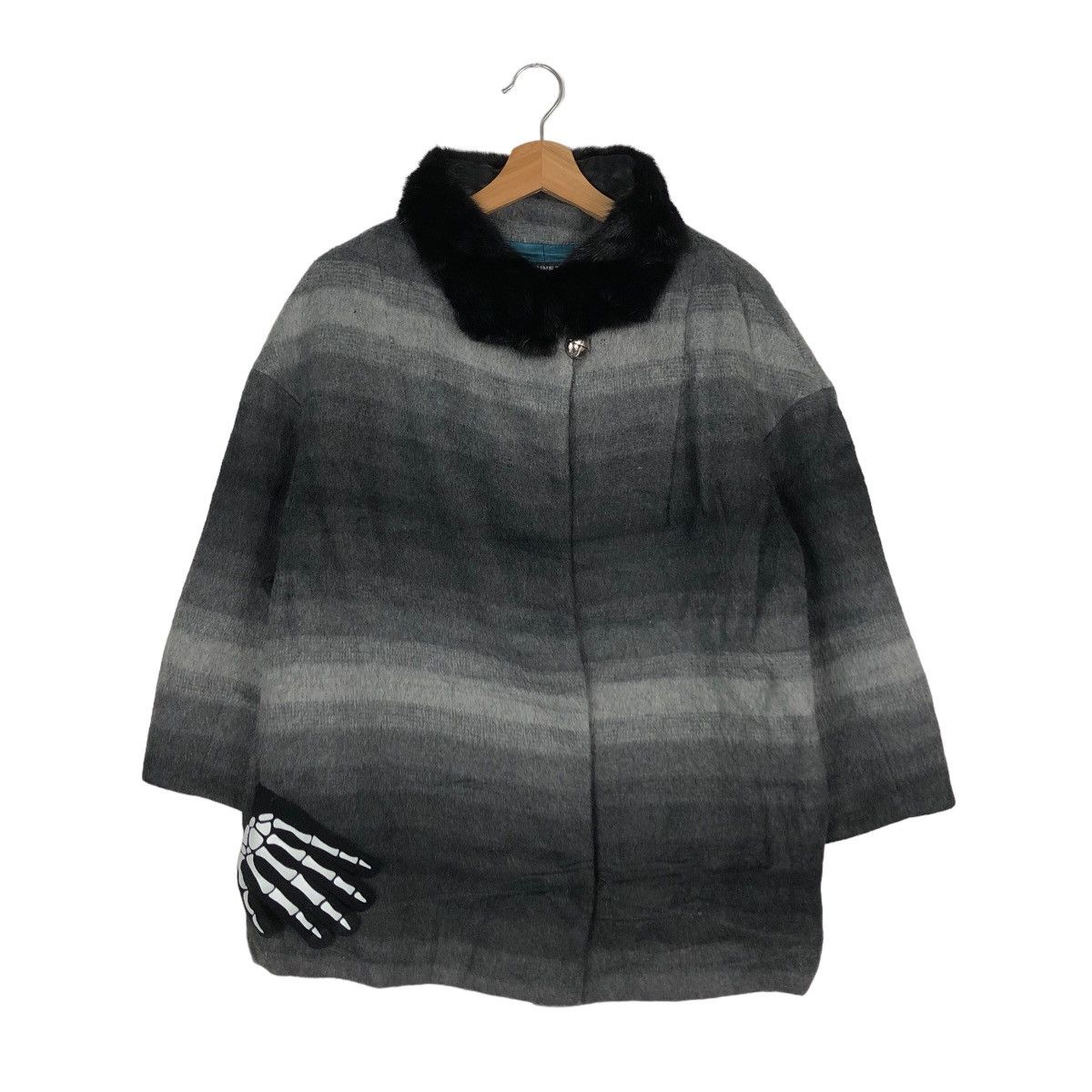 Vintage MOHAIR JACKET STRIPED DESIGN VIVIENNE TAM Size US M / EU 48-50 / 2 - 1 Thumbnail