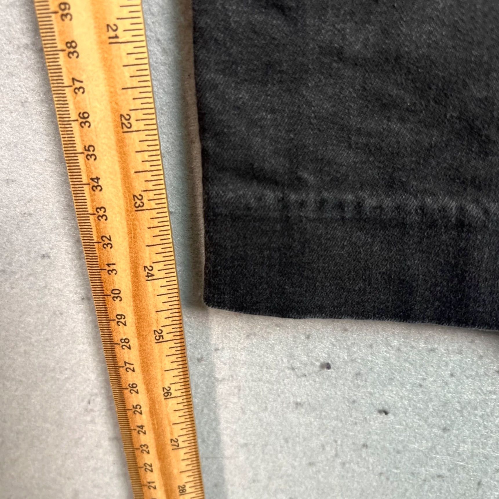 Zara Zara Jeans Female 8 Black Straight Denim Cotton Blend 5-Pocket Style Regular Rise Adult Womens Slimming Pockets Vintage No Size 30" / US 8 / IT 44 - 7 Thumbnail