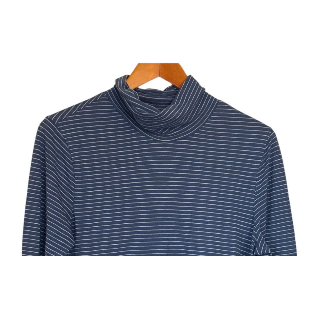 Patagonia Patagonia Turtleneck Women M Blue Stripe Gorpcore Trail Size M / US 6-8 / IT 42-44 - 2 Thumbnail