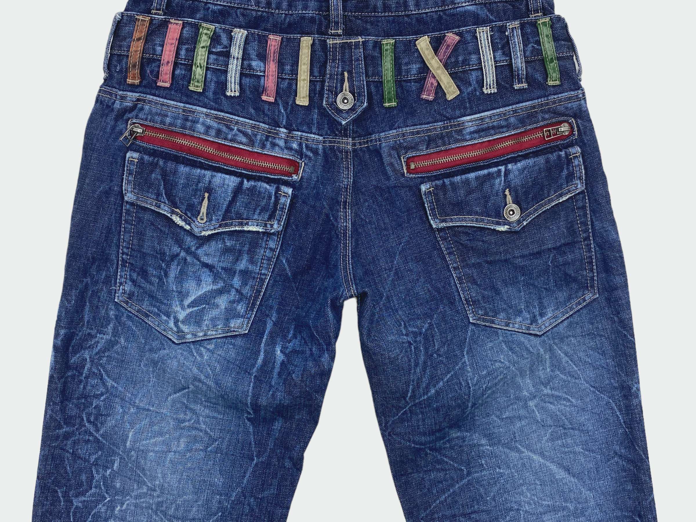 Other Artful Jeans Double Waist Multizipper Jeans Size US 32 / EU 48 - 7 Thumbnail