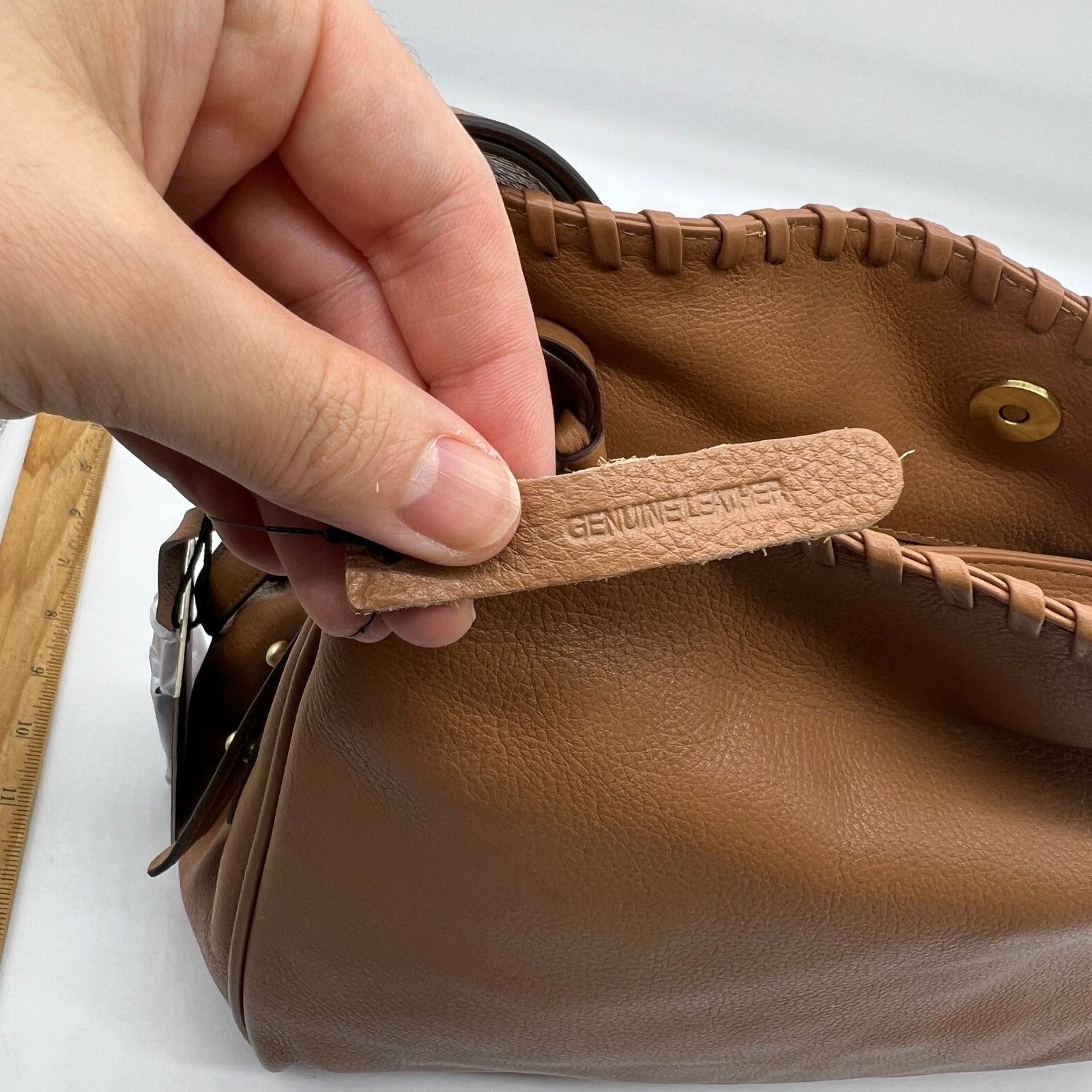 Other LODIS Womens Purse Texas Leather Evelyn Shoulder Bag Size ONE SIZE - 14 Thumbnail