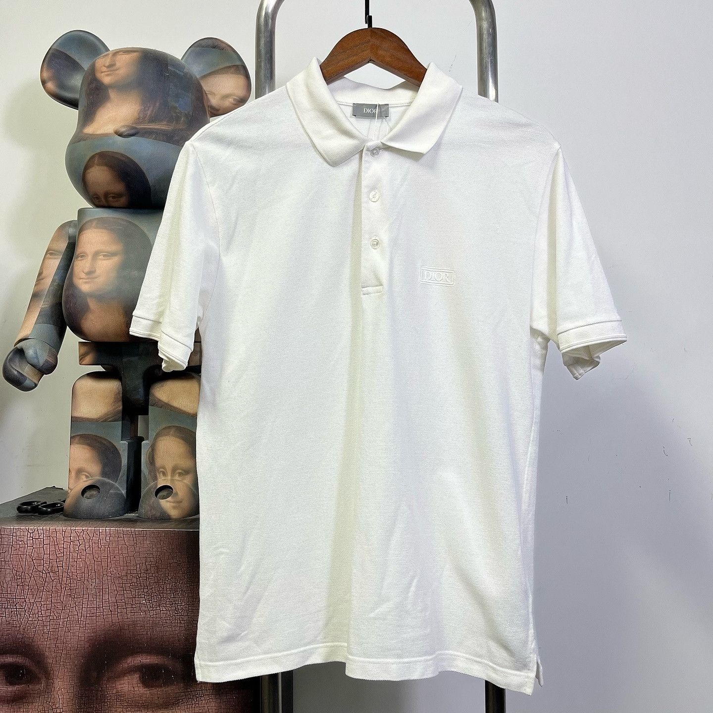 Dior Dior Embroidered Logo Polo Shirt Size M Size US M / EU 48-50 / 2 - 1 Thumbnail