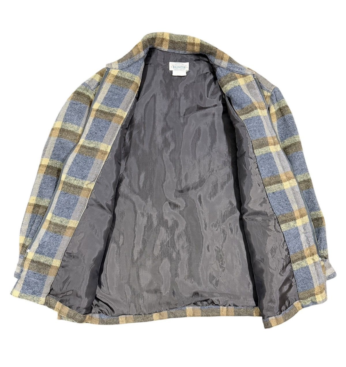 Ralph Lauren Vtg🔥Ralph Eton Shadow Plaid Tartan Hunting Wool Jacket Size US M / EU 48-50 / 2 - 2 Thumbnail