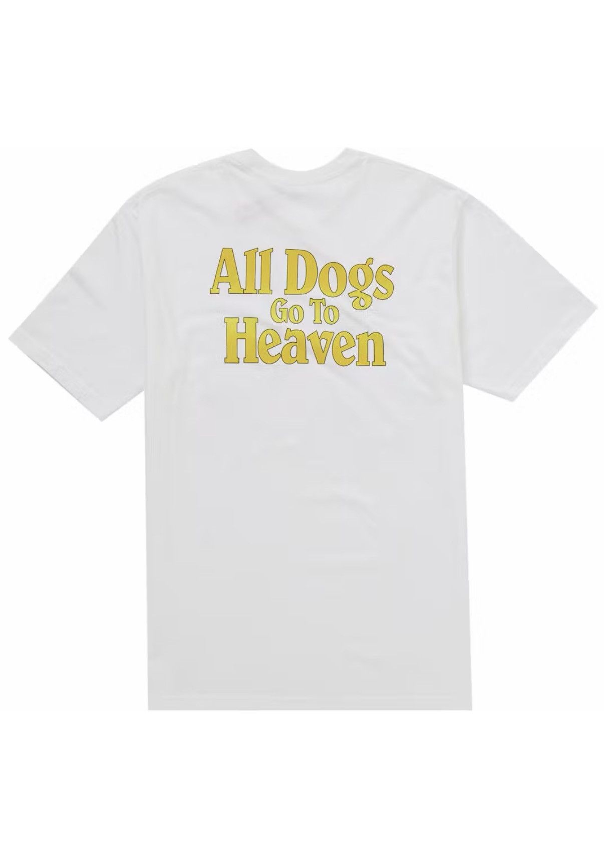 Supreme Supreme All dogs go to heaven tee (L) (White) Size US L / EU 52-54 / 3 - 2 Thumbnail