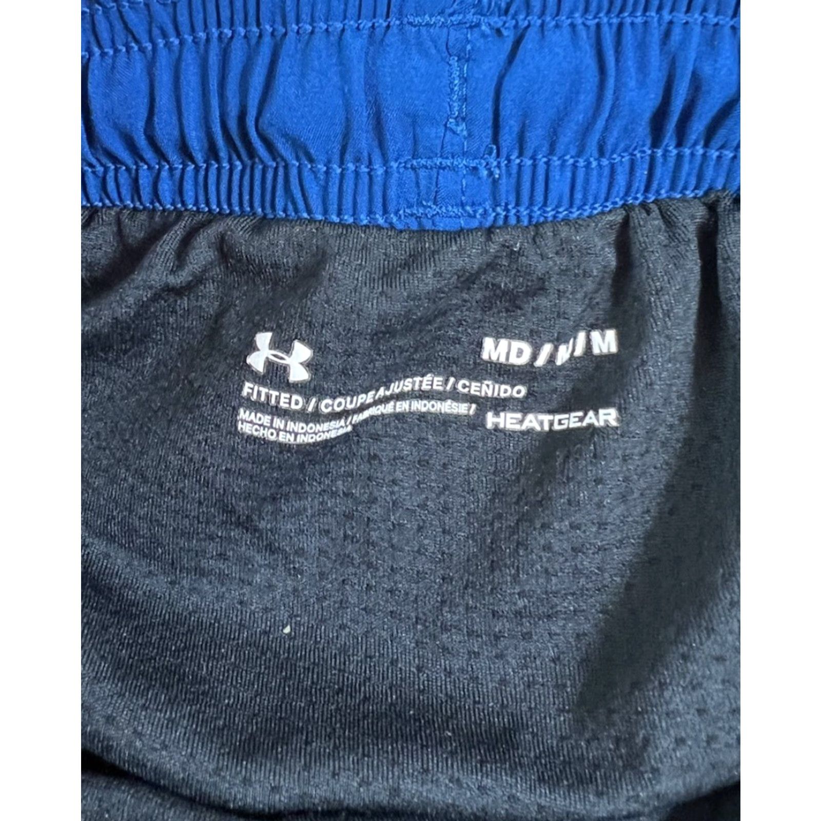 Under Armour Under Armour Shorts Fitted Lined Running Athletic Blue Size Medium Mens Size US 31 - 4 Thumbnail