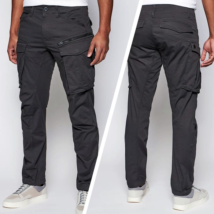 Zip Cargo Pants Regular Tapered | Black | G-Star RAW® US