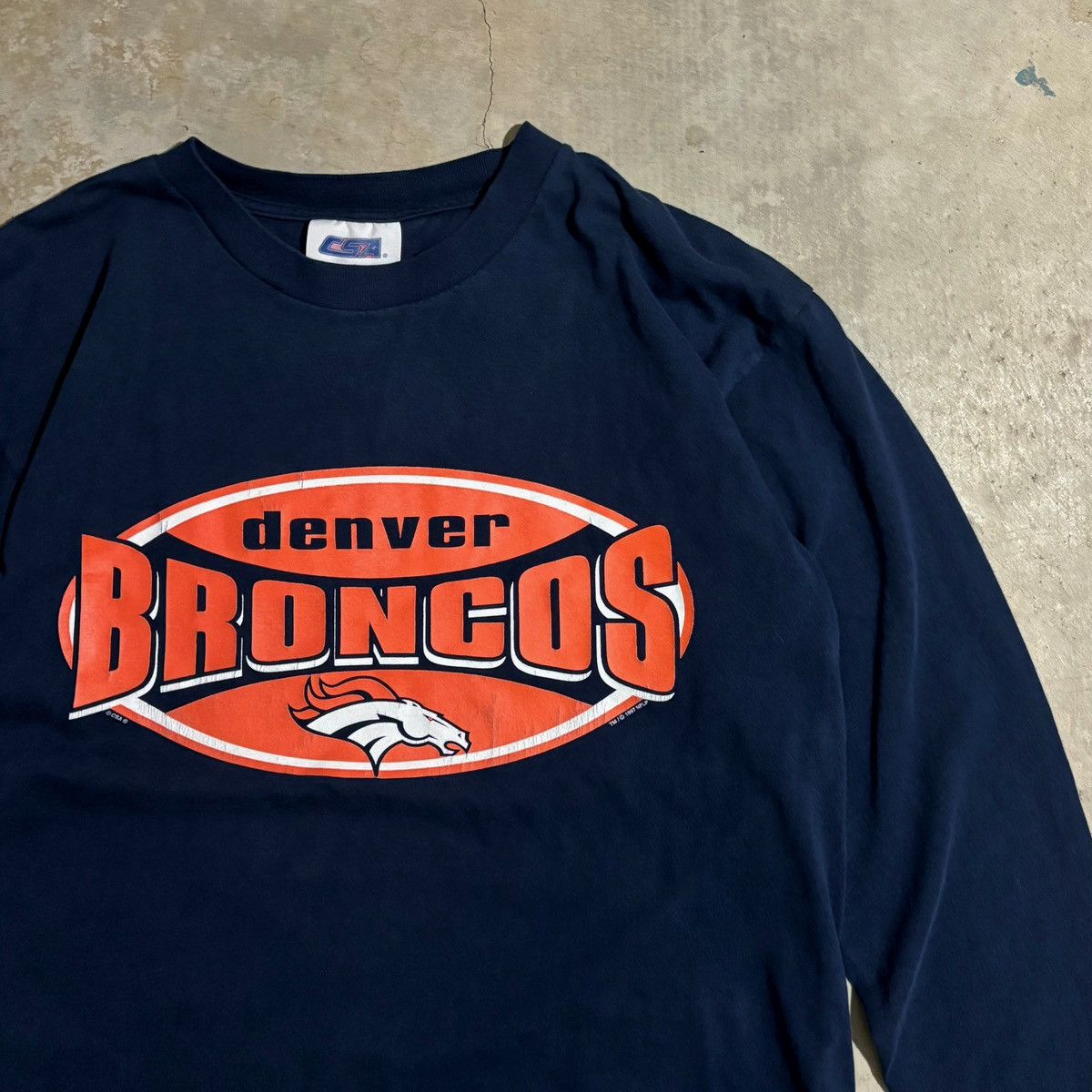 NFL × Vintage Vintage Denver Broncos Long Sleeve Size US L / EU 52-54 / 3 - 2 Thumbnail