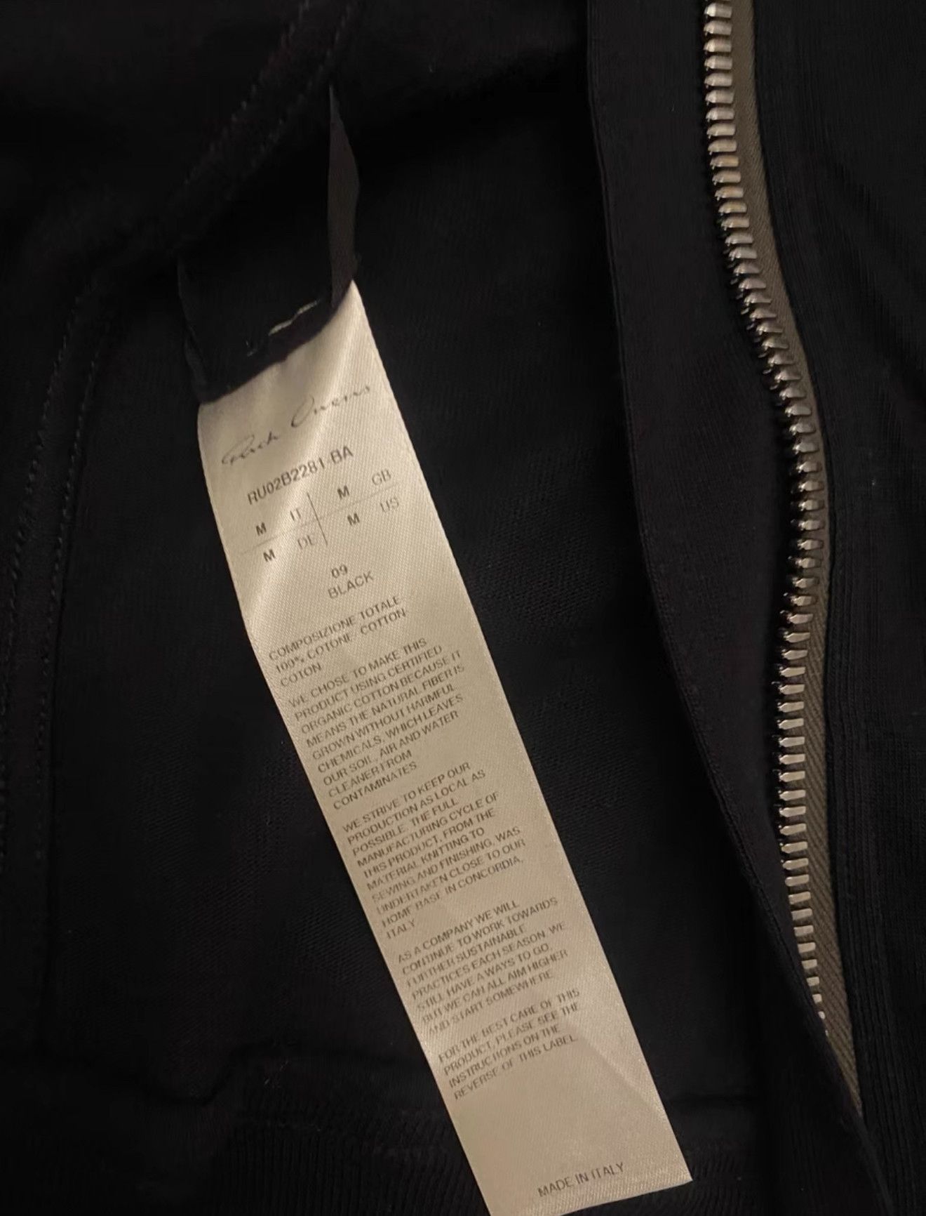 Rick Owens Rick Owens Mainline Windbreaker Zip Up Hoodie Size US M / EU 48-50 / 2 - 5 Thumbnail
